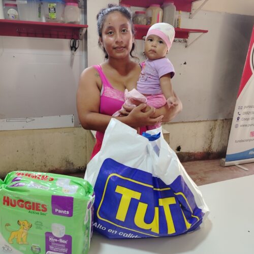 recibiendo despensas 3